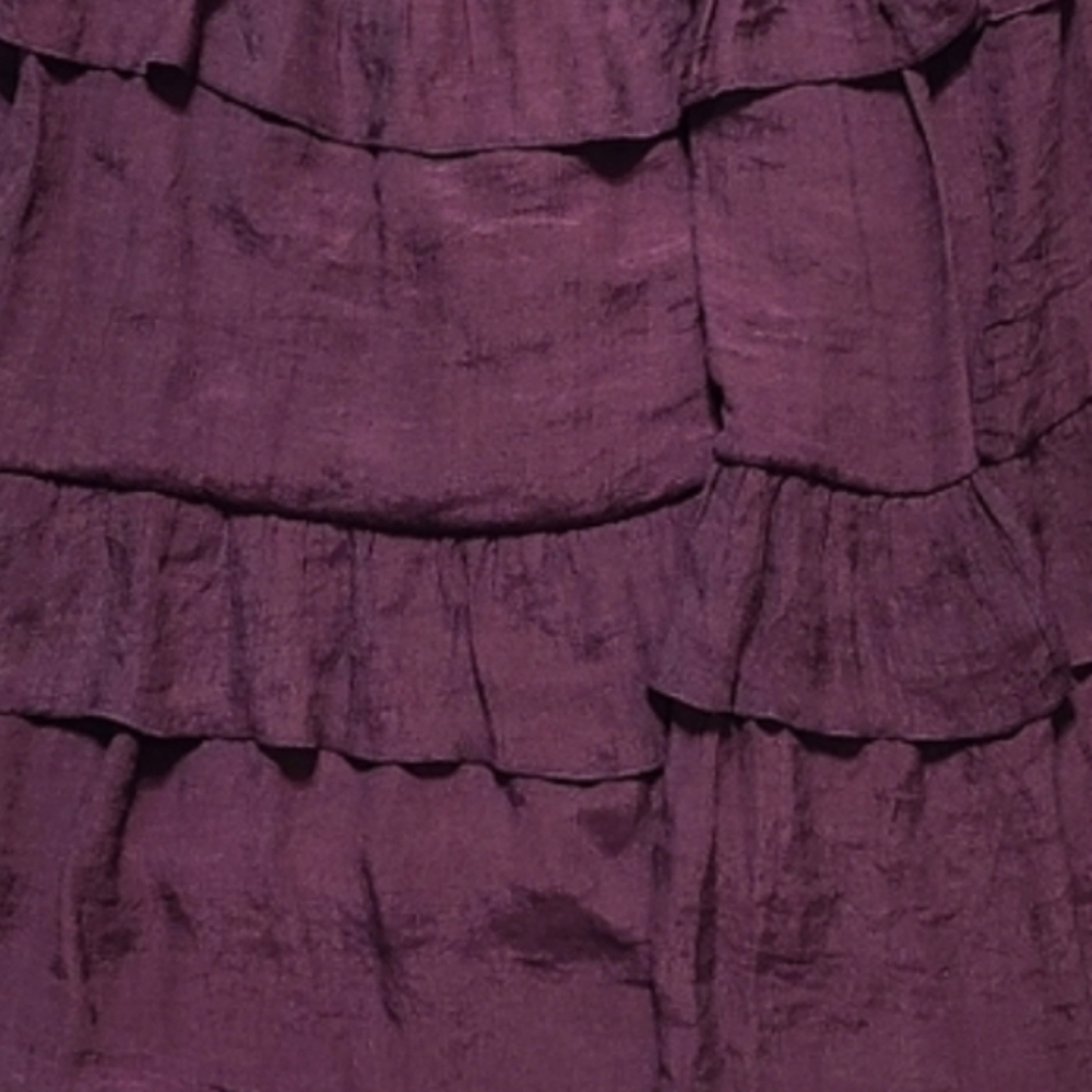 Grace + Karma dress purple with ruffles M. Perfect for HOCO - Picture 7 of 8